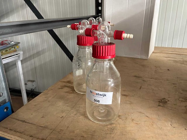 Schot duran vacuümfles (4x) - afbeelding 1 van  2