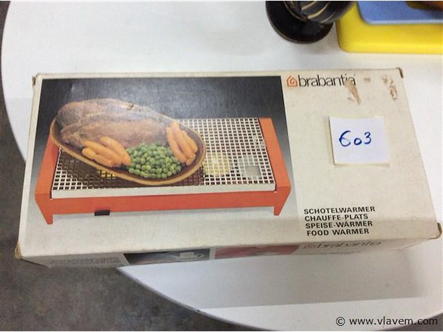 Schotelverwarmer - afbeelding 1 van  2