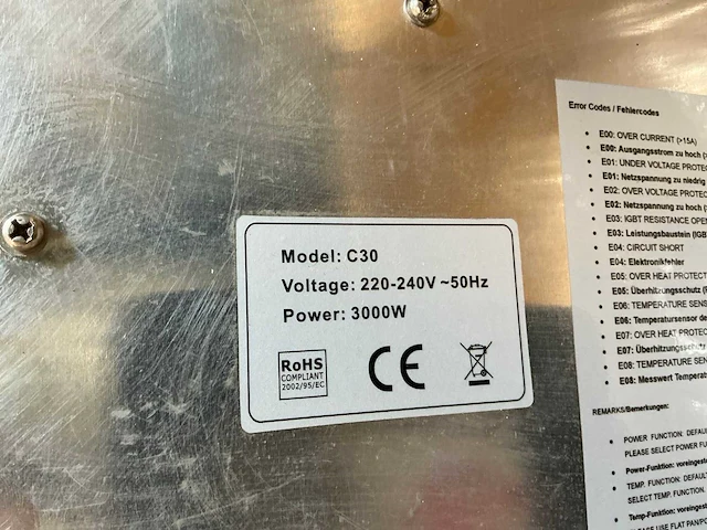 Schott ceran c30 kookplaat - afbeelding 5 van  6