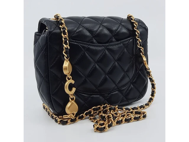 Schoudertas, chanel, zwart - afbeelding 2 van  16