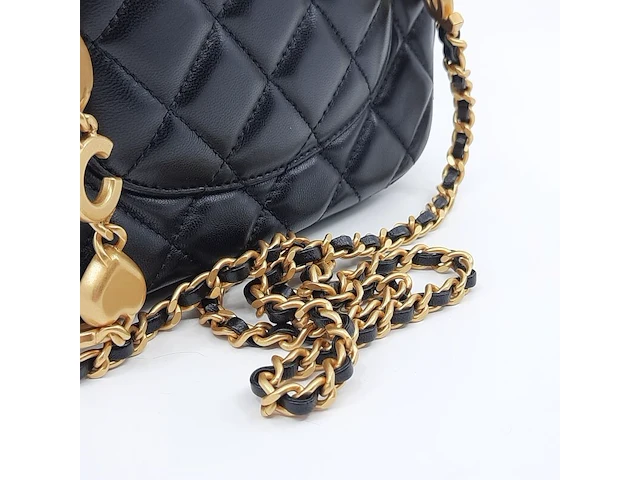 Schoudertas, chanel, zwart - afbeelding 4 van  16