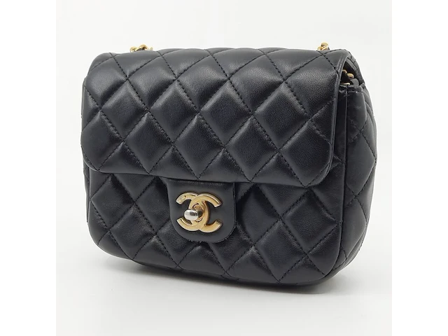 Schoudertas, chanel, zwart - afbeelding 1 van  16