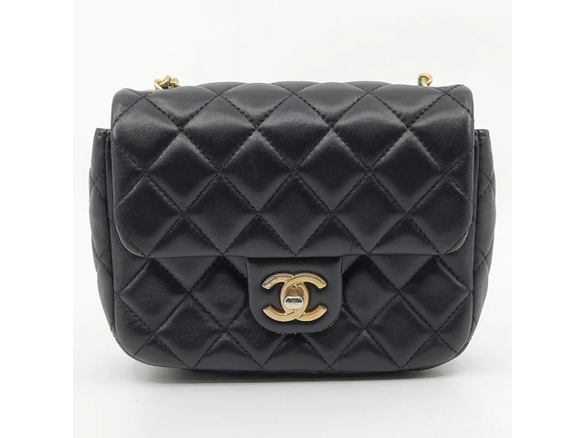 Schoudertas, chanel, zwart - afbeelding 9 van  16