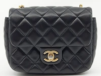 Schoudertas, chanel, zwart - afbeelding 9 van  16