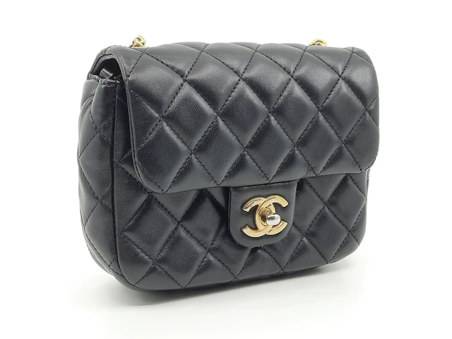 Schoudertas, chanel, zwart - afbeelding 10 van  16