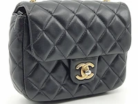 Schoudertas, chanel, zwart - afbeelding 10 van  16