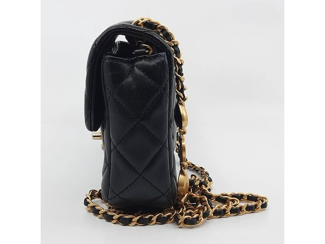 Schoudertas, chanel, zwart - afbeelding 15 van  16