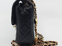 Schoudertas, chanel, zwart - afbeelding 15 van  16