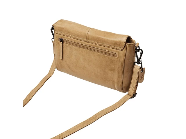 Schoudertas dr amsterdam, beige - afbeelding 2 van  6