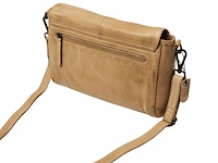 Schoudertas dr amsterdam, beige - afbeelding 2 van  6