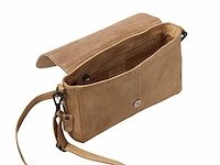 Schoudertas dr amsterdam, beige - afbeelding 3 van  6