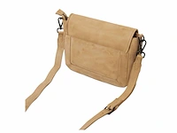 Schoudertas dr amsterdam, beige - afbeelding 2 van  6