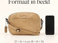 Schoudertas dr amsterdam, beige - afbeelding 6 van  6