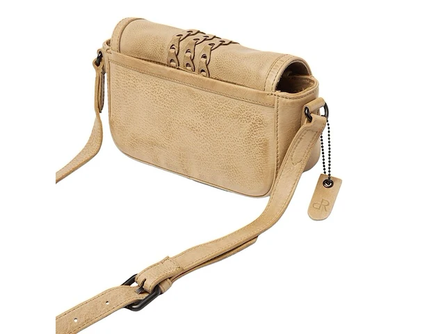 Schoudertas dr amsterdam, beige - afbeelding 2 van  6