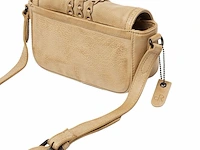Schoudertas dr amsterdam, beige - afbeelding 2 van  6