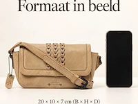 Schoudertas dr amsterdam, beige - afbeelding 6 van  6