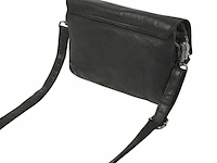 Schoudertas dr amsterdam, black - afbeelding 2 van  6