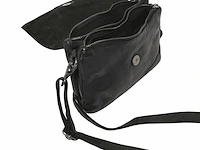 Schoudertas dr amsterdam, black - afbeelding 3 van  6