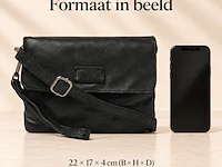 Schoudertas dr amsterdam, black - afbeelding 6 van  6