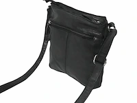 Schoudertas dr amsterdam, black - afbeelding 2 van  6