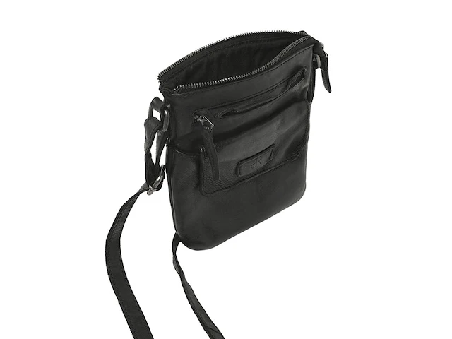 Schoudertas dr amsterdam, black - afbeelding 3 van  6