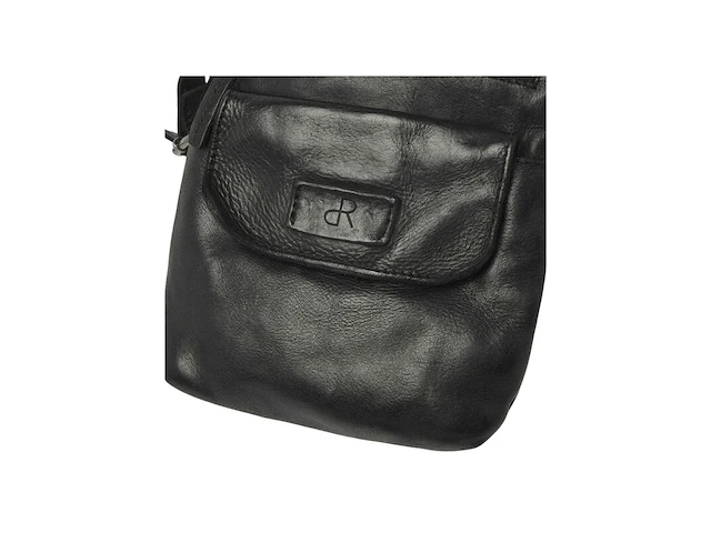 Schoudertas dr amsterdam, black - afbeelding 4 van  6