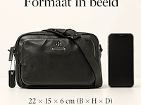 Schoudertas dr amsterdam, black - afbeelding 6 van  6
