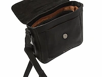 Schoudertas dr amsterdam, black - afbeelding 3 van  6