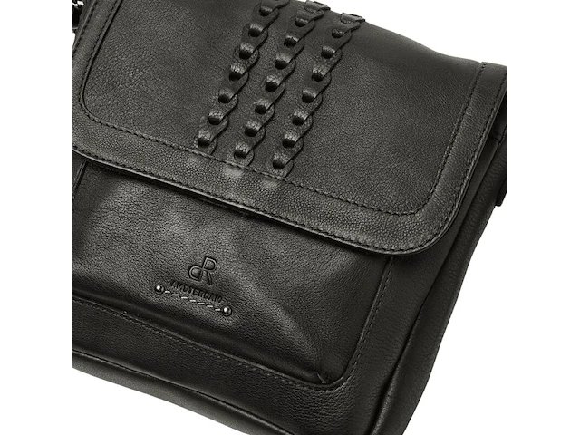 Schoudertas dr amsterdam, black - afbeelding 4 van  6