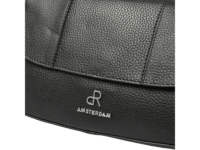 Schoudertas dr amsterdam, black - afbeelding 4 van  6