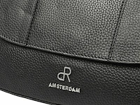 Schoudertas dr amsterdam, black - afbeelding 4 van  6