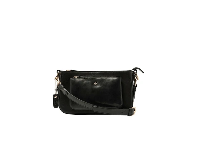 Schoudertas dr amsterdam, black - afbeelding 3 van  8