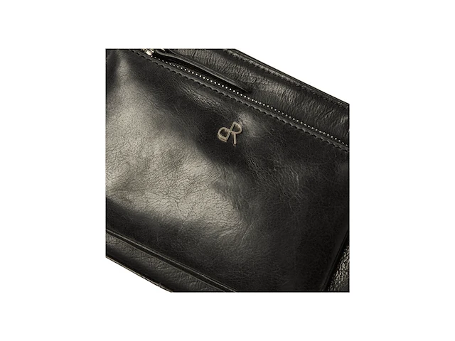 Schoudertas dr amsterdam, black - afbeelding 6 van  8