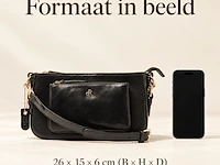Schoudertas dr amsterdam, black - afbeelding 8 van  8