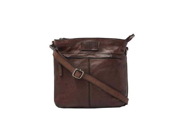 Schoudertas dr amsterdam, brown - afbeelding 1 van  6