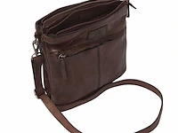 Schoudertas dr amsterdam, brown - afbeelding 3 van  6