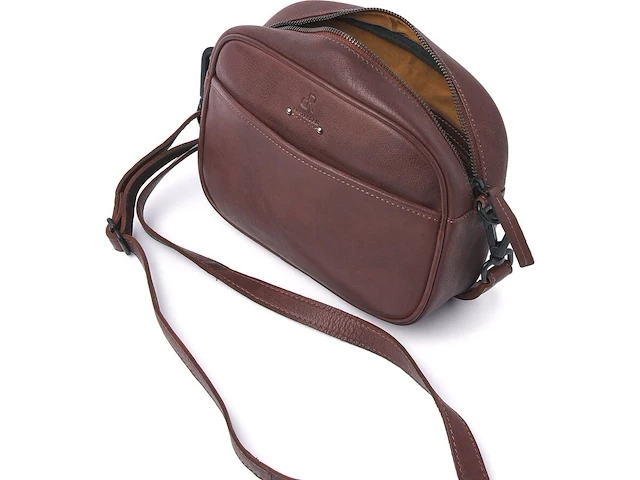 Schoudertas dr amsterdam, brown - afbeelding 3 van  6