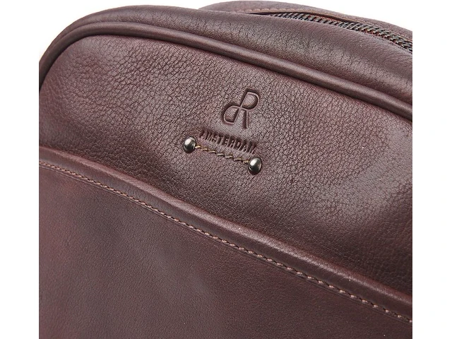 Schoudertas dr amsterdam, brown - afbeelding 4 van  6