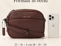 Schoudertas dr amsterdam, brown - afbeelding 6 van  6