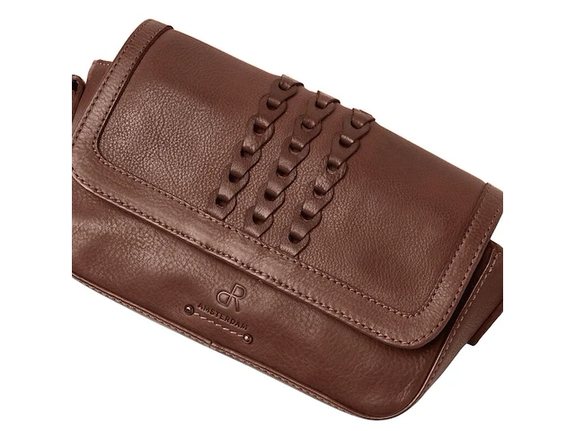 Schoudertas dr amsterdam, brown - afbeelding 4 van  6