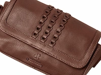 Schoudertas dr amsterdam, brown - afbeelding 4 van  6