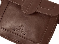Schoudertas dr amsterdam, brown - afbeelding 4 van  6