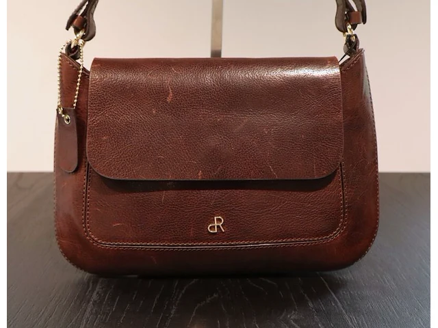 Schoudertas dr amsterdam, brown - afbeelding 1 van  8