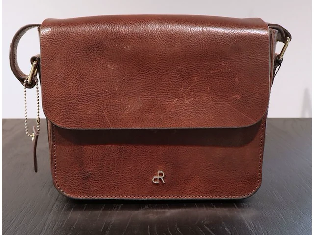 Schoudertas dr amsterdam, brown - afbeelding 1 van  8