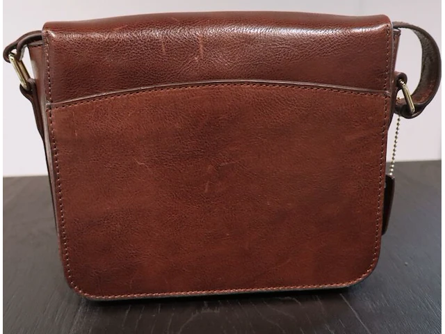Schoudertas dr amsterdam, brown - afbeelding 2 van  8