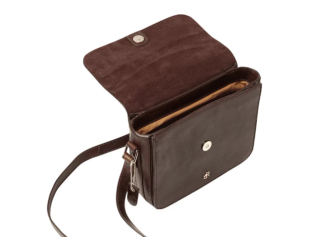 Schoudertas dr amsterdam, brown - afbeelding 5 van  8