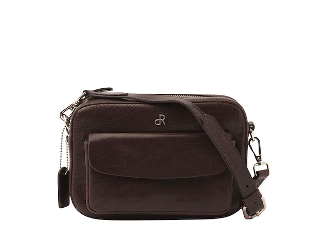 Schoudertas dr amsterdam, brown - afbeelding 3 van  8