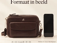 Schoudertas dr amsterdam, brown - afbeelding 8 van  8