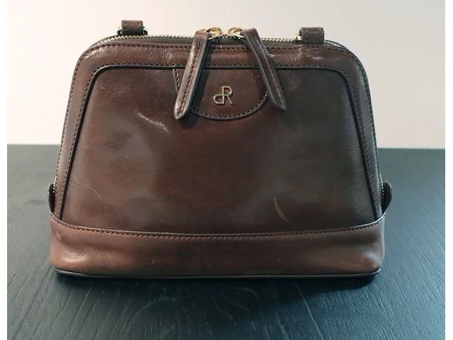 Schoudertas dr amsterdam, brown - afbeelding 1 van  8