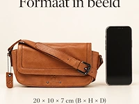 Schoudertas dr amsterdam, camel - afbeelding 6 van  6